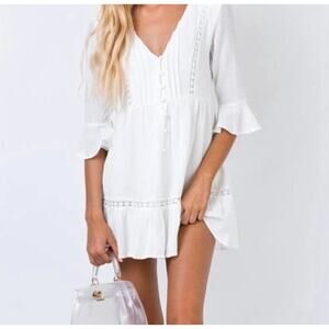 Princess Polly Chlo Mini White Dress